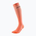 Skarpety kompresyjne damskie CEP Ultralight Tall coral/cream