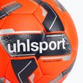 Piłka do piłki nożnej uhlsport 290 Ultra Lite Addglue fluo orange/marine/silber rozmiar 3 3