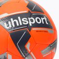 Piłka do piłki nożnej uhlsport 290 Ultra Lite Addglue fluo orange/marine/silber rozmiar 5 3