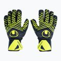 Rękawice bramkarskie uhlsport Prediction Supersoft HN navy/white/fluo yellow