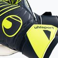 Rękawice bramkarskie uhlsport Prediction Soft Pro black/white/fluo orange 3