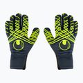 Rękawice bramkarskie uhlsport Prediction Absolutgrip HN Fit navy/white/fluo yellow