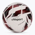 Piłka do piłki nożnej uhlsport Attack Addglue white/black/fluo red rozmiar 4