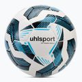 Piłka do piłki nożnej uhlsport Fairtrade Top Training Addglue white/black/fluo blue rozmiar 4