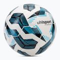 Piłka do piłki nożnej uhlsport Fairtrade Top Training Addglue white/black/fluo blue rozmiar 4 2