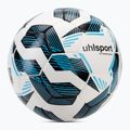 Piłka do piłki nożnej uhlsport Fairtrade Top Training Addglue white/black/fluo blue rozmiar 5 2
