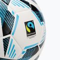 Piłka do piłki nożnej uhlsport Fairtrade Top Training Addglue white/black/fluo blue rozmiar 5 3