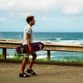 Deskorolka surfskate Carver C7 Raw 31" Kai Lava 2022 Complete czerwono-fioletowa C1013011142 14