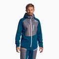 Kurtka softshell męska ORTOVOX Pordoi petrol blue