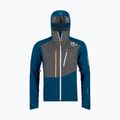 Kurtka softshell męska ORTOVOX Pordoi petrol blue 6