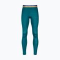 Spodnie termoaktywne męskie ORTOVOX 185 Rock'N'Wool Long pacific green