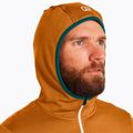 Bluza trekkingowa męska ORTOVOX Fleece Grid Hoody sly fox 4