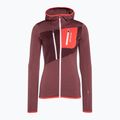 Bluza trekkingowa damska ORTOVOX Fleece Grid Hoody mountain rose 6