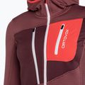 Bluza trekkingowa damska ORTOVOX Fleece Grid Hoody mountain rose 8