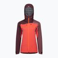 Kurtka przeciwdeszczowa damska ORTOVOX Westalpen 3L Light coral
