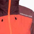 Kurtka przeciwdeszczowa damska ORTOVOX Westalpen 3L Light coral 3