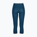 Spodnie termoaktywne damskie ORTOVOX 120 Comp Light Short petrol blue 4