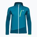 Bluza trekkingowa męska ORTOVOX Ladiz Hybrid petrol blue