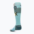 Skarpety narciarskie damskie ORTOVOX Freeride Long Socks Cozy ice waterfall 2