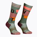 Skarpety narciarskie damskie ORTOVOX Freeride Long Socks Cozy wild herbs 6