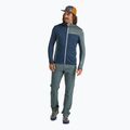 Bluza męska ORTOVOX Fleece Light Grid Hooded deep ocean 2