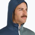 Bluza męska ORTOVOX Fleece Light Grid Hooded deep ocean 5