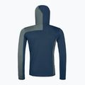 Bluza męska ORTOVOX Fleece Light Grid Hooded deep ocean 8