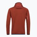 Bluza męska ORTOVOX Fleece Grid Hoody clay orange 2