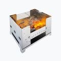 Grill turystyczny Esbit Stainless Steel Foldable Bbq - "Bbq-Box" steel 2