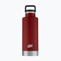 Butelka termiczna Esbit Sculptor Stainless Steel Insulated Bottle "Standard Mouth" 750 ml burgundy