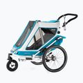 Przyczepka rowerowa Qeridoo Speedkid 2 petrol blue 10