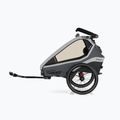 Przyczepka rowerowa Qeridoo KidGoo 1 steel grey 2