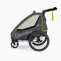 Przyczepka rowerowa Qeridoo Qupa 2 2022 lime 2