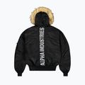 Kurtka męska Alpha Industries 45/P Hooded Custom Bomber black/reflective 8