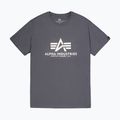 Koszulka męska Alpha Industries Basic greyblack 8