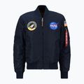 Kurtka męska Alpha Industries MA-1 VF NASA replica blue