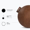 Piłka gimnastyczna STRYVE Active 70 cm natural brown 3