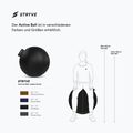Piłka gimnastyczna STRYVE Active 70 cm black 4