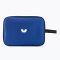 Pokrowiec na rakietkę do tenisa stołowego Butterfly Logo podwójny blue 2