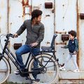 Fotelik rowerowy Urban Iki Junior black/brown 3