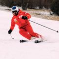 Kurtka narciarska męska Descente Swiss mandarin orange 18