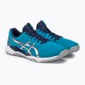 Buty do piłki ręcznej męskie ASICS Gel-Tactic island blue/pure silver 4