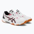 Buty do siatkówki męskie ASICS Gel-Rocket 10 white/classic red 4