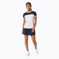 Koszulka tenisowa damska ASICS Court SS Top brilliant white/midnight 2