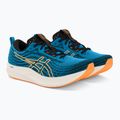 Buty do biegania męskie ASICS Evoride Speed island blue/orange pop 5