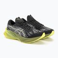 Buty do biegania męskie ASICS Novablast 3 black/dried leaf green 4