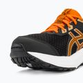 Buty do biegania dziecięce ASICS Contend 8 GS black/bright orange 9
