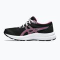 Buty do biegania dziecięce ASICS Contend 8 GS black/hot pink 3