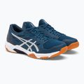 Buty męskie ASICS Gel-Rocket 11 mako blue/pure silver 5