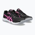 Buty do siatkówki damskie ASICS Upcourt 5 black/hot pink 10
